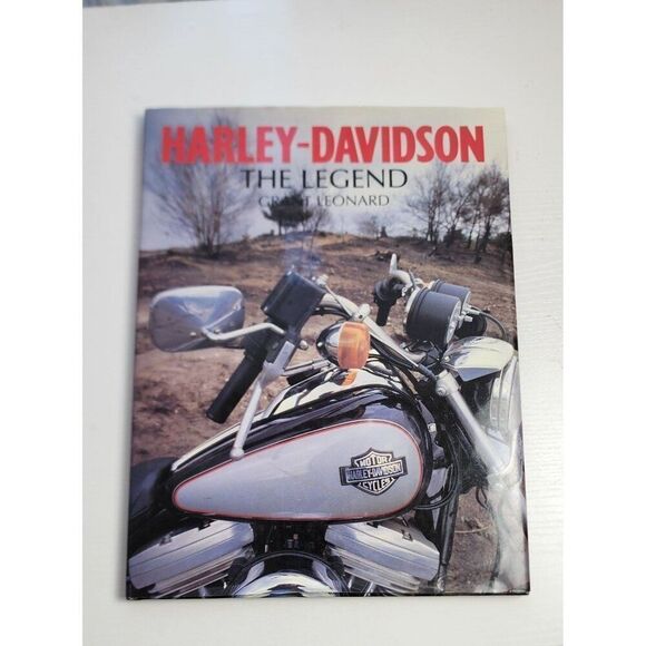 Harley-Davidson The Legend by Grant Leonard Book - Picture 1 of 4